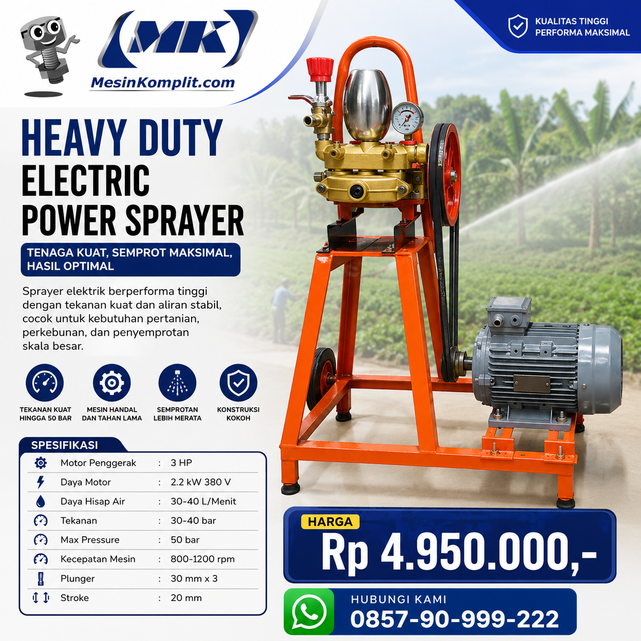 Power Sprayer Dinamo Trol...